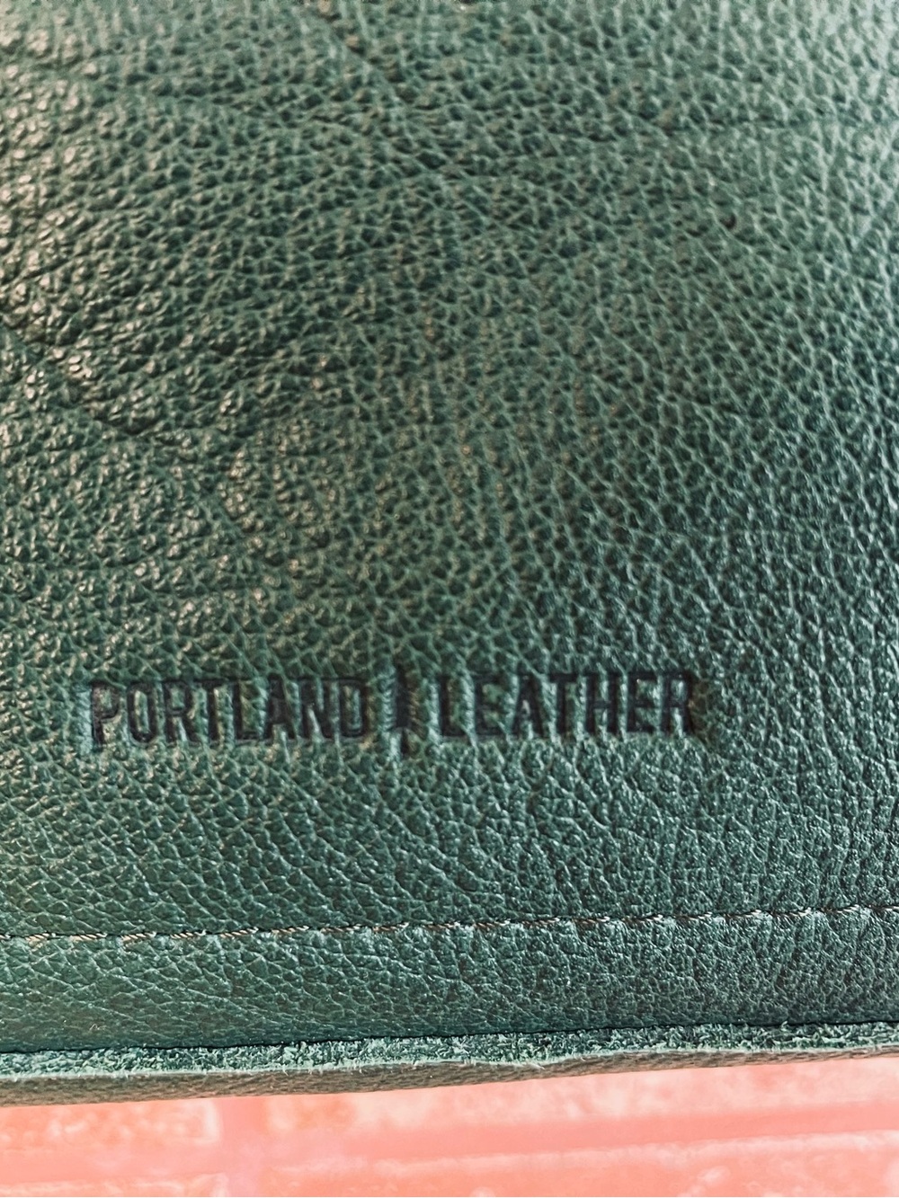 Portland Leather Goods Amelie Bacalar Deep Green Shoulder Bag NWOT - Picture 3 of 8